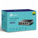 Switch TP-LINK Gigabit 5 Puertos 4 Poe+ TL-SG1005LP