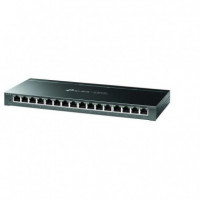 Switch TP-LINK 16 Puertos Gigabit TL-SG116E Metalica