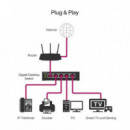 Switch TP-LINK 16 Puertos Gigabit TL-SG116E Metalica