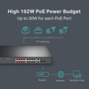 Switch TP-LINK Gigabit 16 Puertos + 2 Poe+ TL-SL1218MP Rack