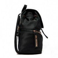 Lm Mochila JC4382PP0L KS1 00A Nylon+pu Grs Nero  LOVE MOSCHINO