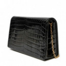 Bolso Shiny Croco  LOVE MOSCHINO