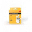 KODAK Auricular BLUETOOTH Tws con Caja Cargadora y Pantalla Ultra 610S+ Blanco