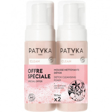 PATYKA DUO CLEAN ESPUMA LIMPIADORA DETOX (150X2)