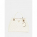 Bolso de Mano Adelard con Logotipo 4G Charol de GUESS