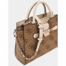 Bolso de Mano Nolana con Logotipo 4G de GUESS