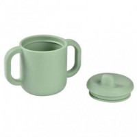 BEABA TAZA DE APRENDIZAJE SILICONA +8M