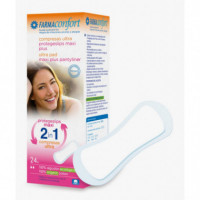 Farmaconfort 2EN1 Protegeslip Maxi Plus 24UN  COHITECH