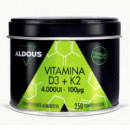 Aldous Vitamina D3 + K2   | 250 Comp  ALDOUS BIO