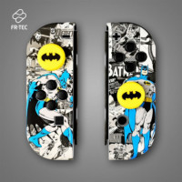 Pack Batman Carcasa + Grips+ Caja 24 Juegos Switch Dc  BLADE