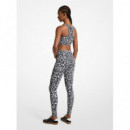 No Tape Cheetah Legging Aluminum  MICHAEL KORS