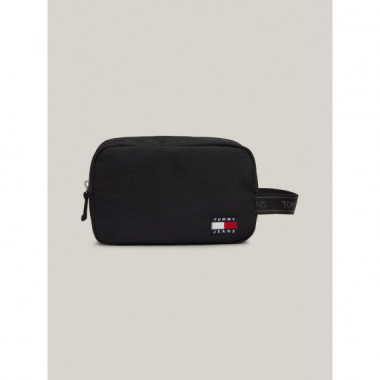 Tjm Essential Daily Washbag Black  TOMMY HILFIGER