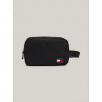 Tjm Essential Daily Washbag Black  TOMMY HILFIGER