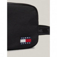 Tjm Essential Daily Washbag Black  TOMMY HILFIGER