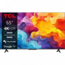 Televisor Led TCL 55" 4K Uhd USB Smart TV Android Wifi Dolby