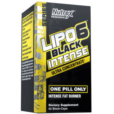 LIPO-6 Black Intense NUTREX - 60 Caps