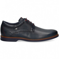 Blucher Piel Azul  FLUCHOS