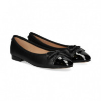 Bailarina Lazo Piel Negro  STEVE MADDEN