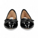 Bailarina Lazo Piel Negro  STEVE MADDEN