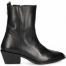 Botin Cowboy Piel Negro  STEVE MADDEN