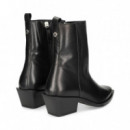 Botin Cowboy Piel Negro  STEVE MADDEN