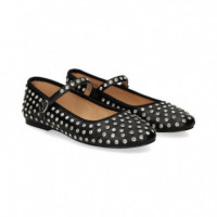 Mercedes Strass Piel Negro  STEVE MADDEN