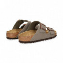 Pala 2 Hebillas Birko-flor Gris  BIRKENSTOCK