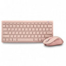 Teclado + Raton NGS Fantasy Kit Wireless Pink