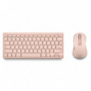 Teclado + Raton NGS Fantasy Kit Wireless Pink