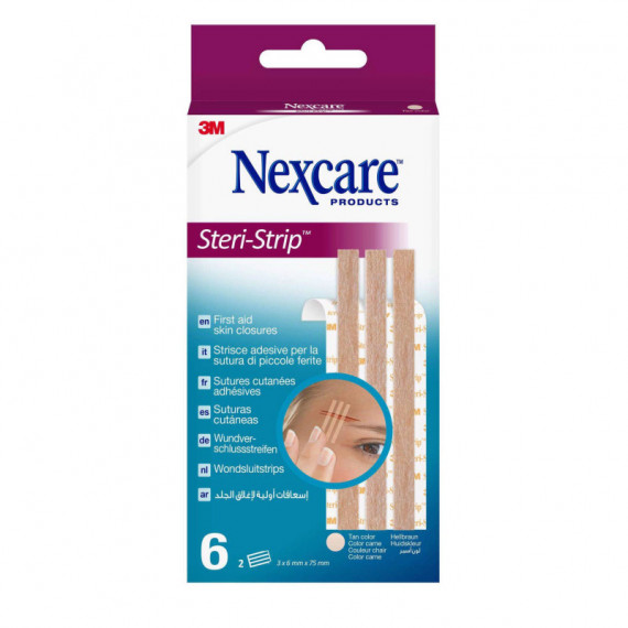 3M Nexcare Steri-strip Color Sutura 6UN  3M ESPAÑA