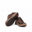 FLUCHOS Zapatos Marrones F2040-GUINEA Bora Cafe