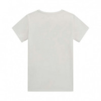 Camiseta de Punto con Logotipo Frontal Kids  GUESS