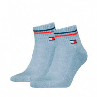 Pack 2 Calcetines Classics con Detalle de Rayas  TOMMY HILFIGER