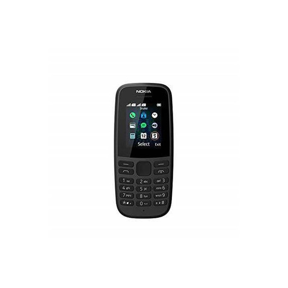 NOKIA Telefono Movil 105 4TH Edition TA-1174 Ds Negro Dual Sim, Linterna, Radio Fm