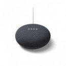 GOOGLE Mini Altavoz Inteligente Asistente de Voz Nest Mini 2º Gen Negro