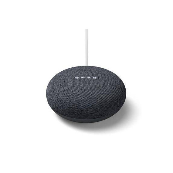 GOOGLE Mini Altavoz Inteligente Asistente de Voz Nest Mini 2º Gen Negro