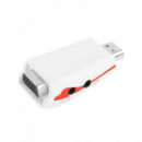 CROMAD CR0196 Adaptador Convertidor HDMI a VGA + Audio con Alimentacion