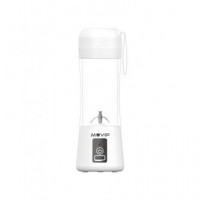 MUVIP Batidora de Vaso Portatil Recargable 60W 380ML Blanca