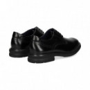 Blucher Picado Lado Florentick Negro  FLUCHOS