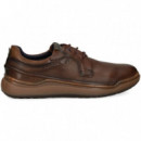 Vena Lado Blucher Piel Marron  FLUCHOS