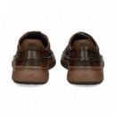 Vena Lado Blucher Piel Marron  FLUCHOS