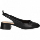 sin Talon Piel Negro  STEVE MADDEN