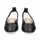 sin Talon Piel Negro  STEVE MADDEN