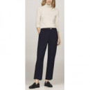 TOMMY HILFIGER - Punto Slim Straight Pant - DW5 - F|WW0WW43477/DW5