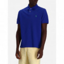 Polo RALPH LAUREN - SSKCCMSLM1-SHORT Sleeve-knit - Classic Azure C5222 - 710680784393/CLASSIC Azure C5222