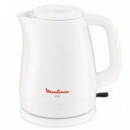 MOULINEX BY150100 Hervidor 1.5 Litros sin Cable Blanco