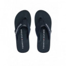 Sandalias Hilfiger Monotype Beach Sandal  TOMMY HILFIGER