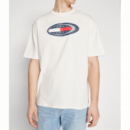 Camiseta TOMMY JEANS Archive Board Blanco Crema