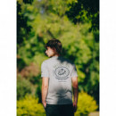 Camisetas Hombre Camiseta WOLHER Birdwatcher Grey