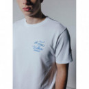 Camisetas Hombre Camiseta WOLHER Fox White